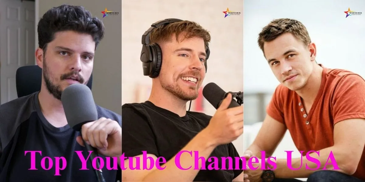 top youtube channels usa