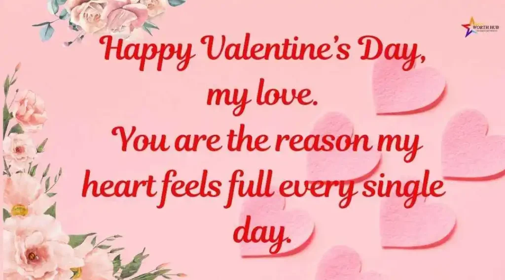 Romantic Valentine Day Wishes for Girlfriend
