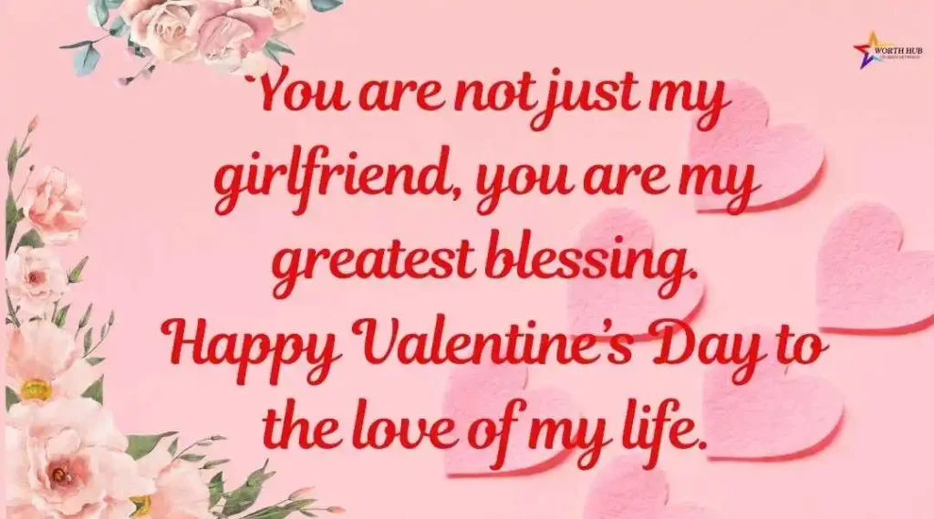 Romantic Valentine Day Wishes for Girlfriend