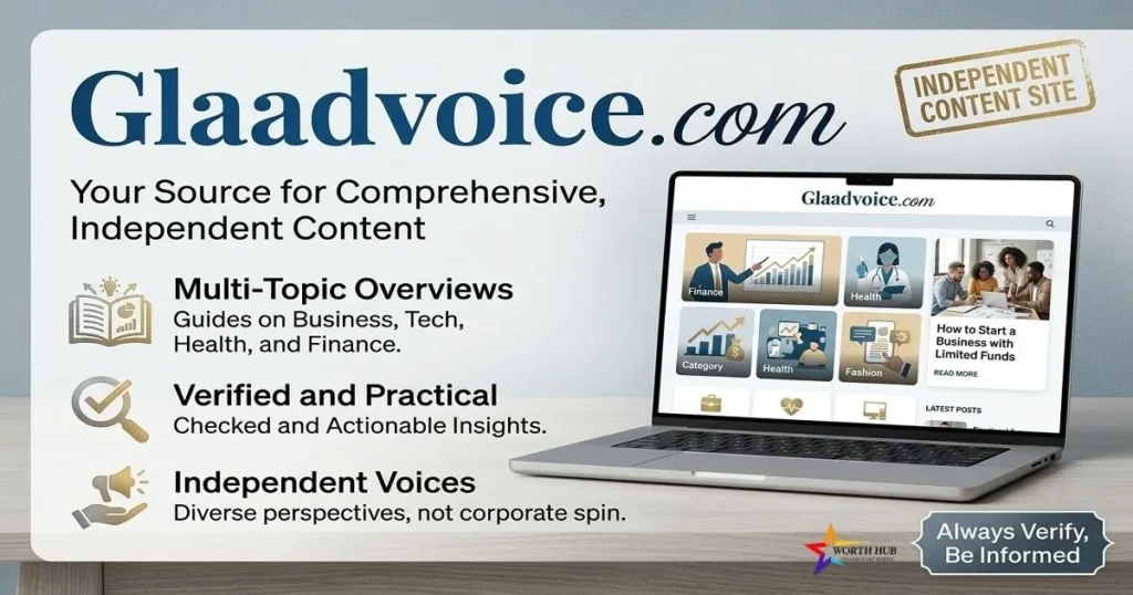 Glaadvoice com Review: What It Is, Content, Features, Trust & Legitimacy